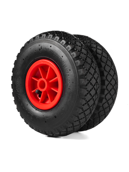 Колесо пневматическое, 2шт, диаметр 260мм, ось 20мм