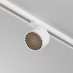 Трековый однофазный светильник Maytoni Unity Glare TR225-1-GX53-W