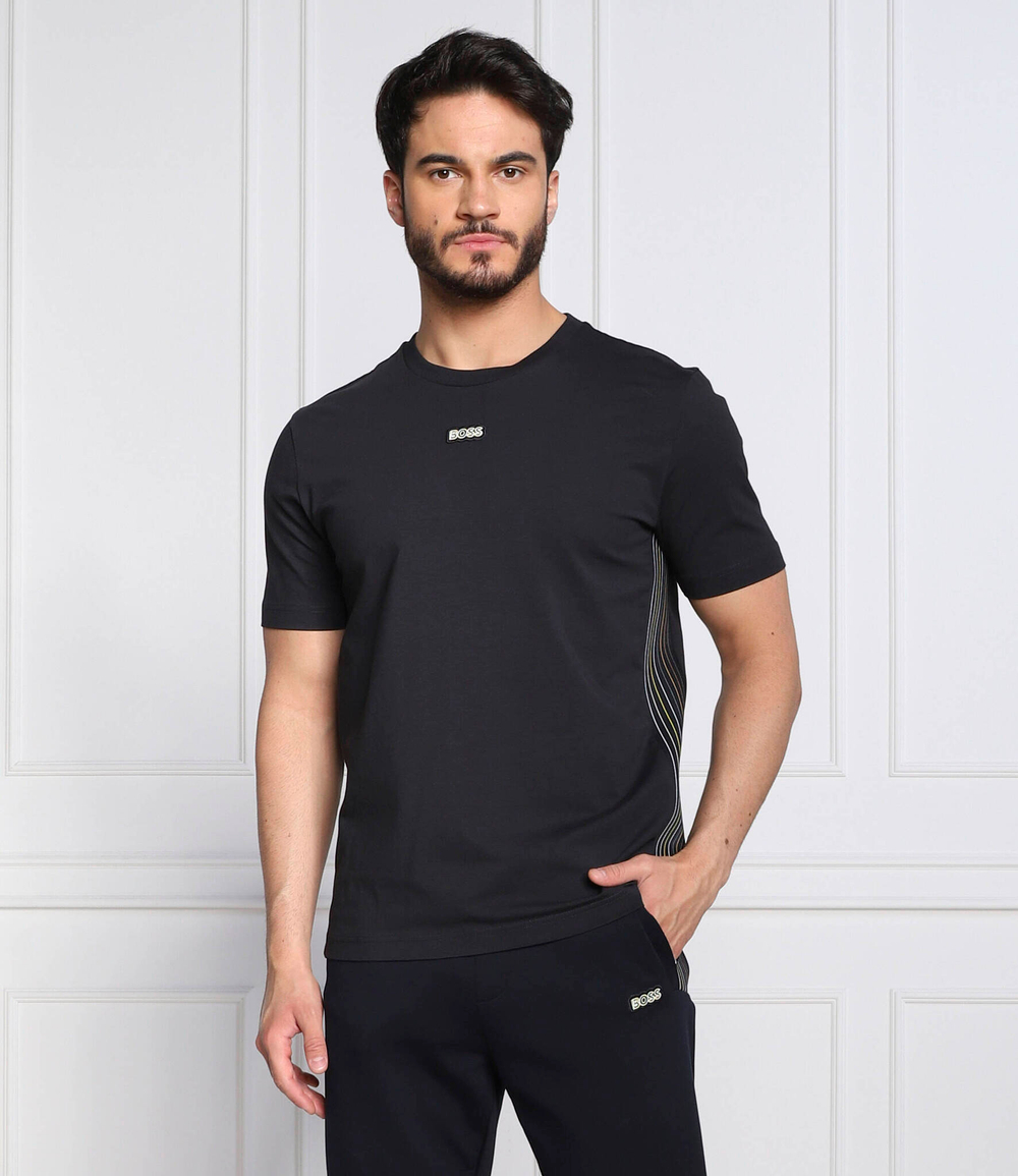 футболка tee tape BOSS GREEN - темно-синий(50472378)