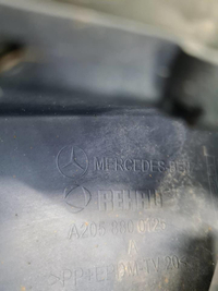 Бампер передний Mercedes C W205 (14-18) (В сборе)