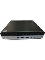 HP Мини-ПК (AMD Ryzen 5 PRO 2400GE, RAM 8 ГБ, SSD 256 ГБ, AMD Radeon RX Vega 11, Windows), черно-серый