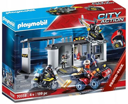Конструктор Playmobil Штаб City action 70338 спецподразделения