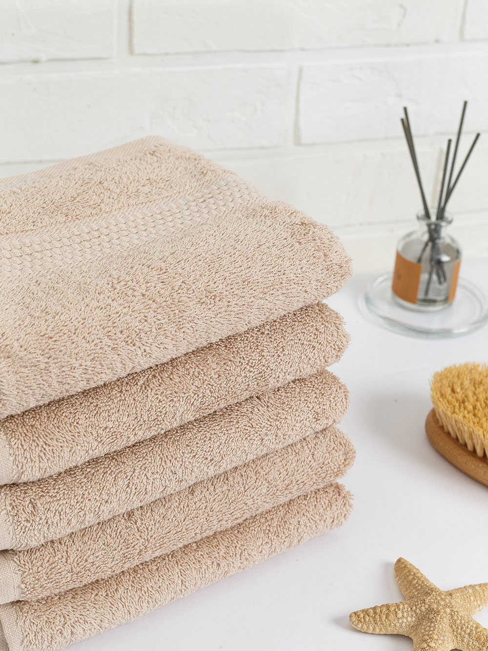 Полотенце махровое, г/к, 70х140, арт. 70-140 BS, 460 гр/м2, цвет: 022-бежевый,