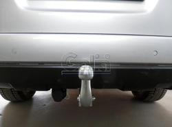 Фаркоп оцинкованный Galia S076C для Subaru Legacy WAG (BP), Subaru Outback 4WD 2004-2009(паспорт и сертификат в комплекте)(без электрики)
