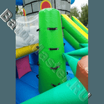 Большой надувной батут "Средневековье" 15*15*5 м