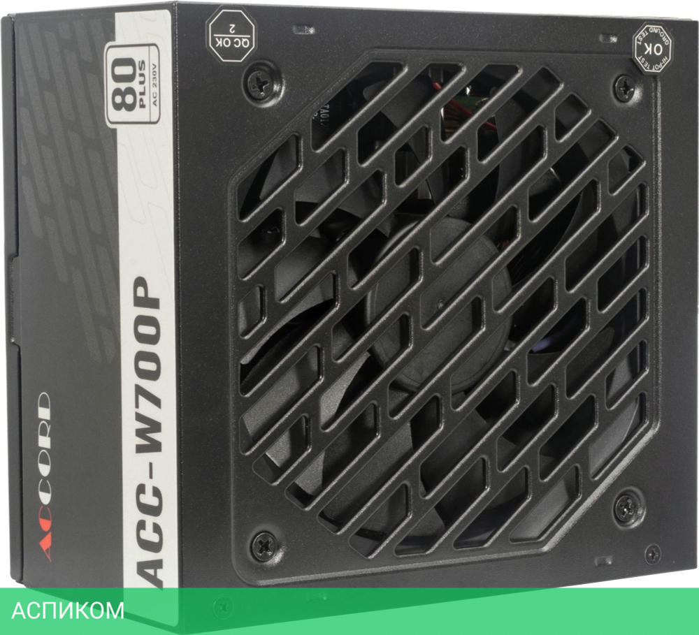 Блок питания Accord ATX 700W 80 Plus White (ACC-W700P)