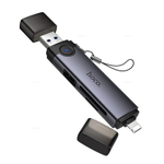 Hoco HB56A Victory USB/iP 3-в-1 кард ридер