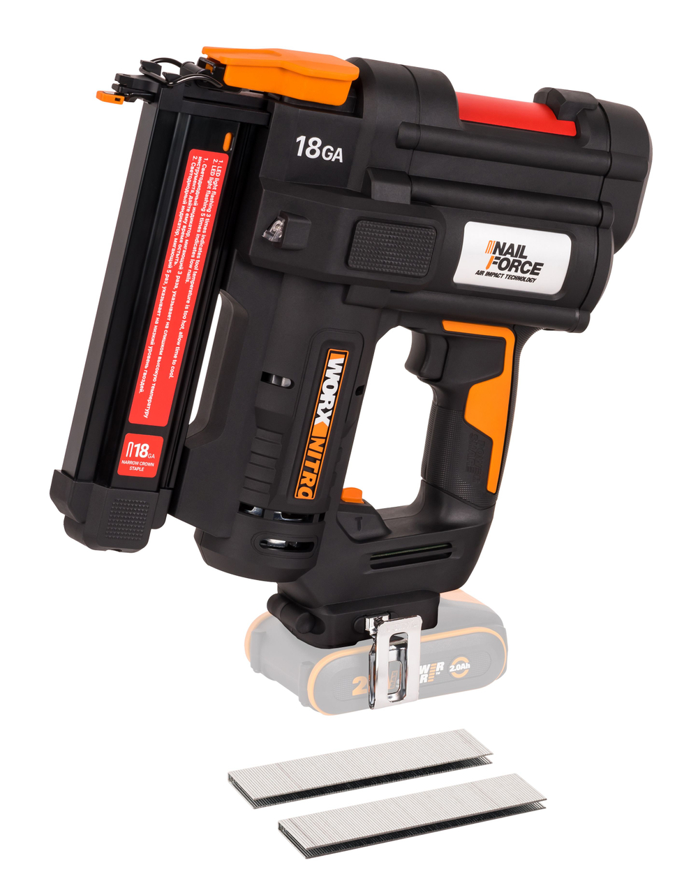 Аккумуляторный степлер WORX WX844.9 20 В без АКБ и ЗУ