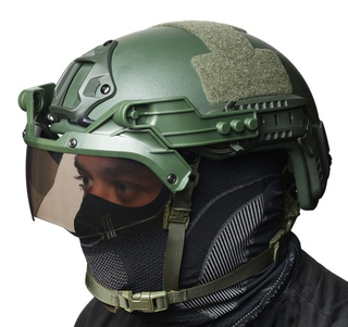 Флип Очки откидные на шлем темные