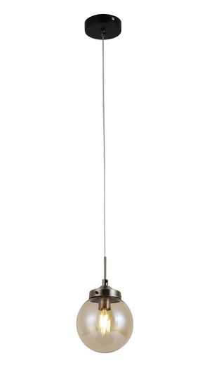 74405/1P BLACK+BRONZE (10) Люстра (RL)