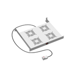 19" Вентиляторный модуль 4 вентилятора с термостатом для 19" IT-корпусов ДКС серии STI/CQE, RAL7035