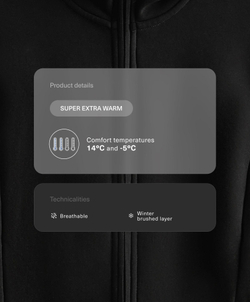 Oysho Сверхтеплая техническая куртка, черный