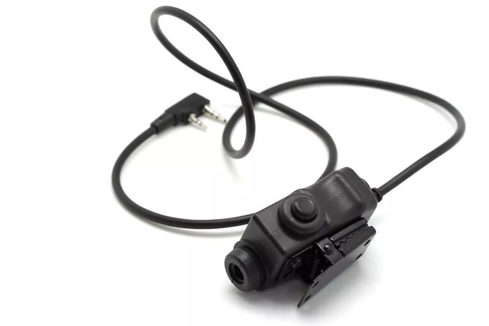 Тангента Earmor М51 PTT для наушников Earmor штекер под рацию Kenwood