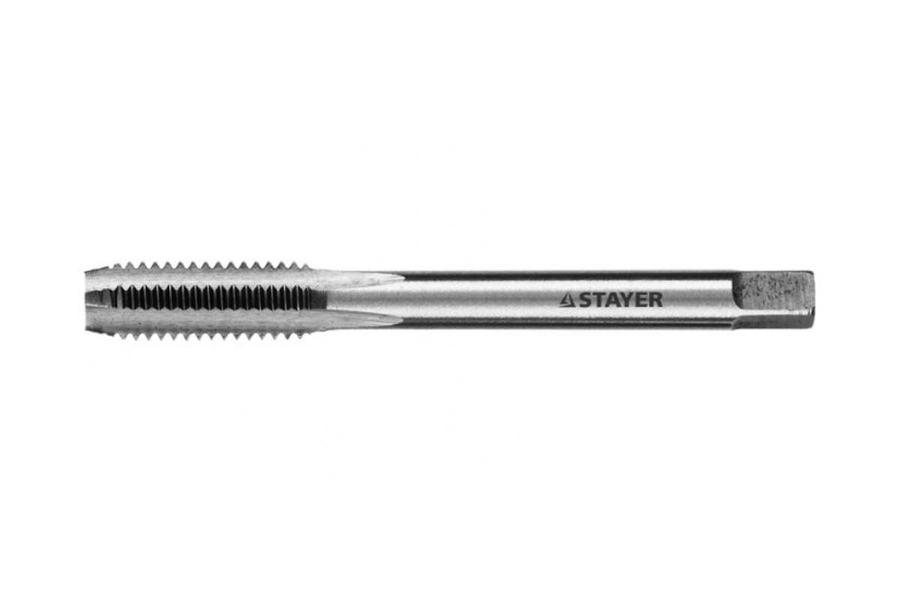 Метчик MASTER одинарный для сквозных отверстий сталь 9ХС М10х1.5 Stayer 28020-10-1.5