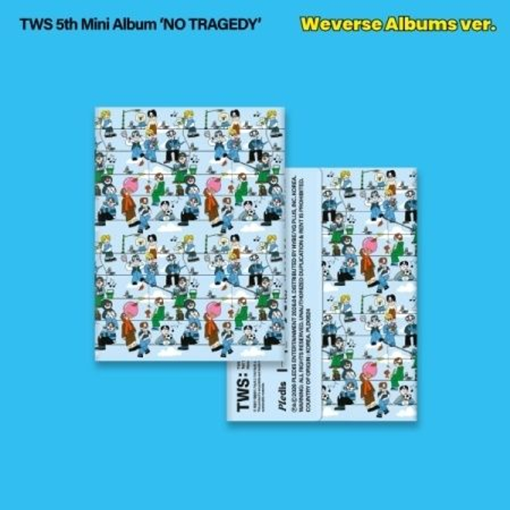 (ПРЕДЗАКАЗ) Альбом TWS - NO TRAGEDY 5th Mini Album WVS ALBUMS Version