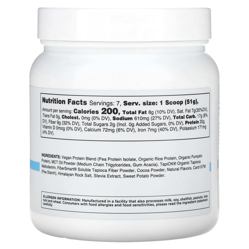 TransformHQ, Everyday, веганский коктейль, заменяющий прием пищи, со вкусом шоколада, 357 г (12,5 унции)