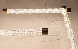 Подвесной светильник OMD8075A gold