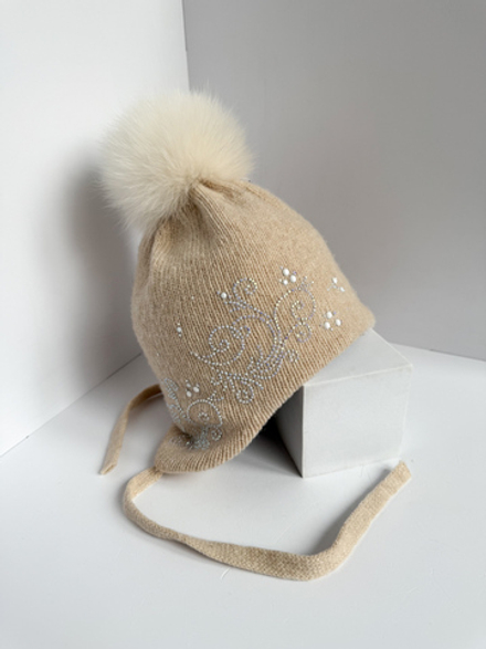 Шерстяная шапка на 5 лет