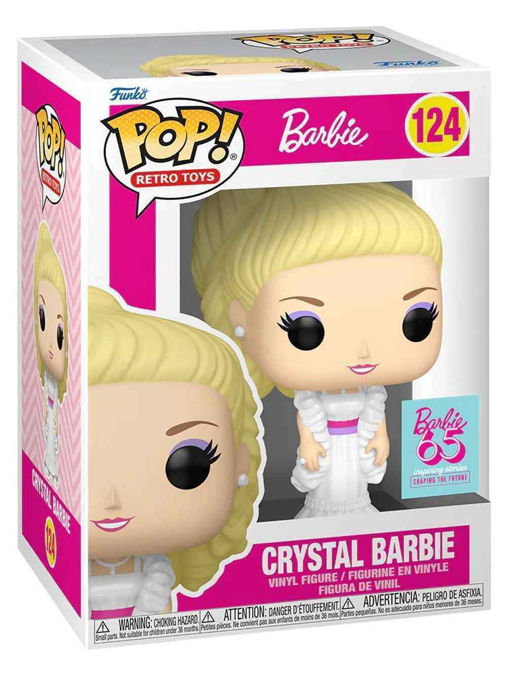 Фигурка Funko POP! Retro Toys Barbie 65th Crystal Barbie (124) 75158