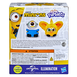 Интерактивная мягкая игрушка Hasbro Furby Furblets G3606 x Minions Миньон со звуком G3606 — фото 12