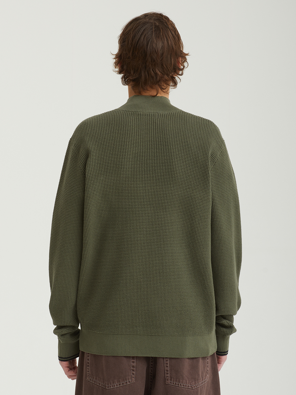 Мужской Свитер Waffle Stitch