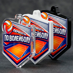 Акриловая медаль Волейбол 1762-050