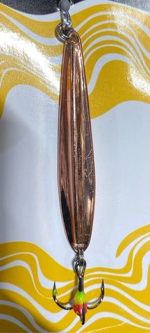 68 Блесна зимняя KDF Minkur 130-8047 7 гр 60 мм цв copper