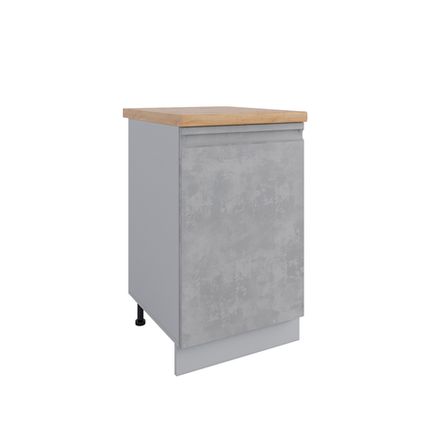 Кухня Модуль С 450 Скала Бетон светлый (левый)