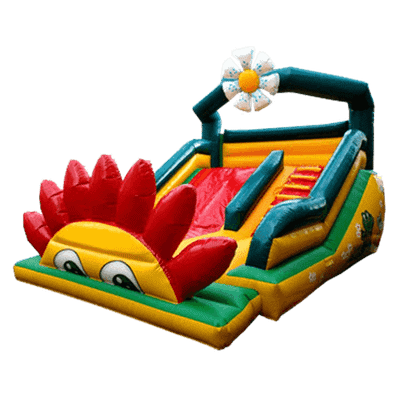 Уличный надувной батут "Цветочек"