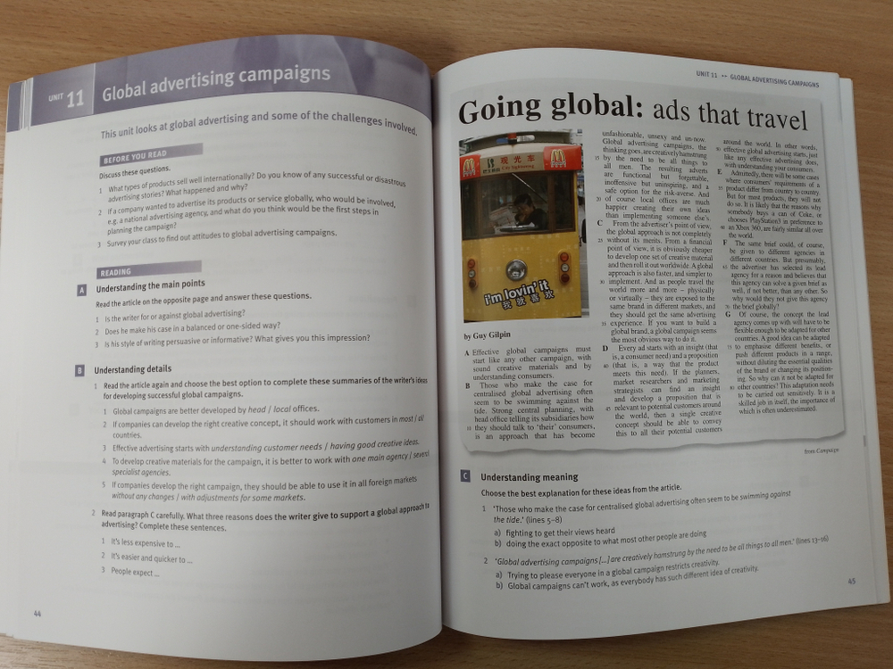 Market Leader ESP Book - Marketing 1st Edition