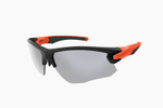 Спортивные очки Demetz Pulsa 2 / Mat Black / Orange Grey With Silver Polarized Mirror Cat.3