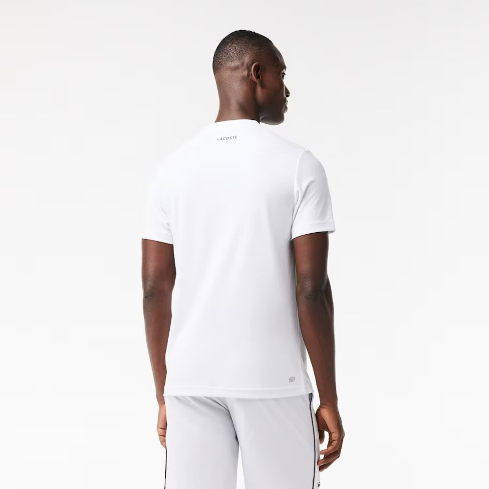 Одежда для тенниса Мужская, Футболка LACOSTE REGULAR FIT SEAMLESS TENNIS T SHIRT .