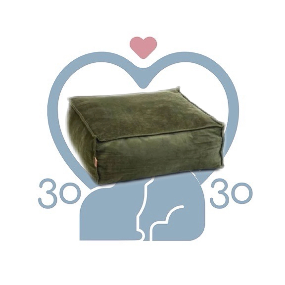 704846 Матрас для отдыха VELVETI зел. 50*50*20см