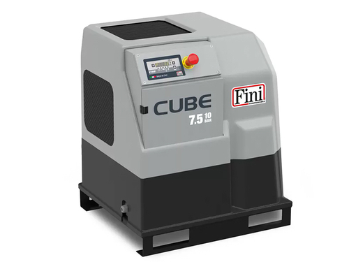 Маленький Винтовой компрессор FINI CUBE 7,5-10 65х58х75см