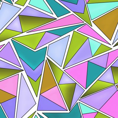 Разноцветная геометрия мозаика