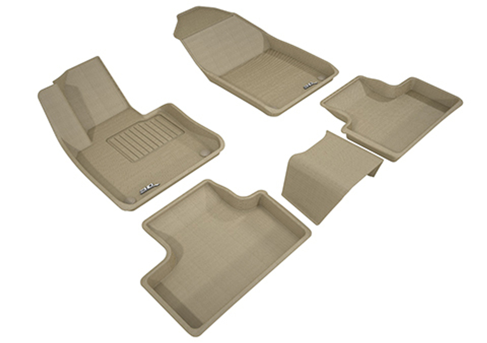 Коврики салона Sotra 3D Lux для Volvo XC60 2018- бежевые. Артикул ST 74-00677