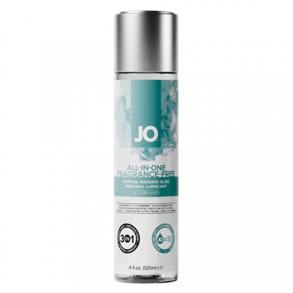 Массажный силиконовый гель JO All-In-One, без запаха, 120 мл