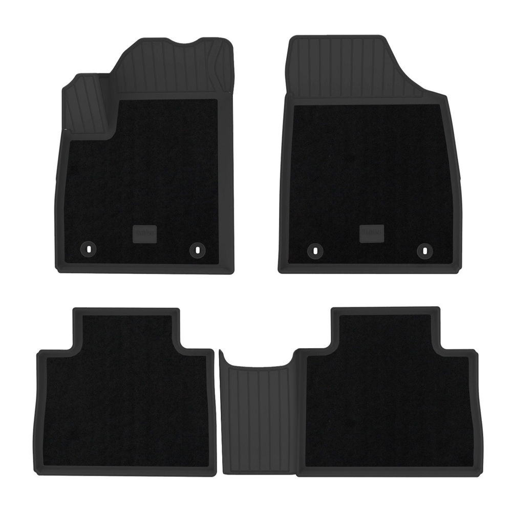 Ковры в салон Norplast для MG HS I 2020-, Черный, рестайлинг, арт.NPA11-C594-340-CM