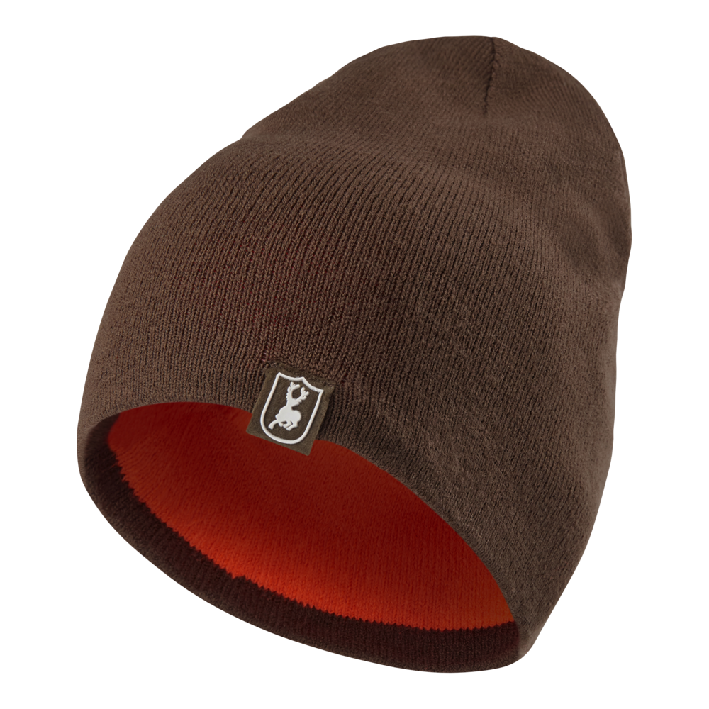Шапка Deerhunter Cumberland Knitted reversible (669 Orange-Brown)