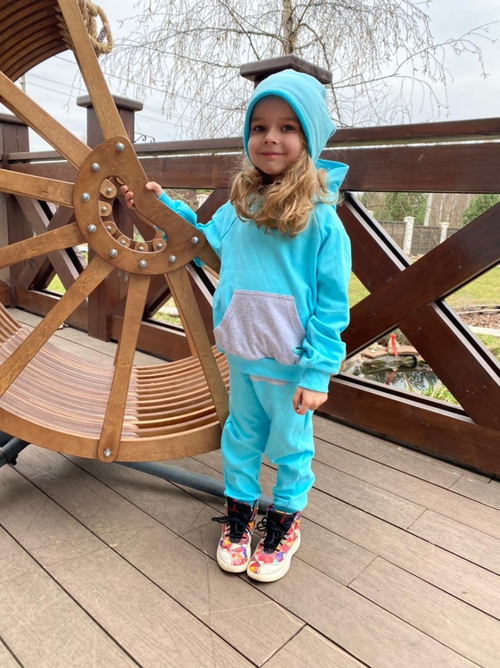 Спортивный костюм детский с карманом