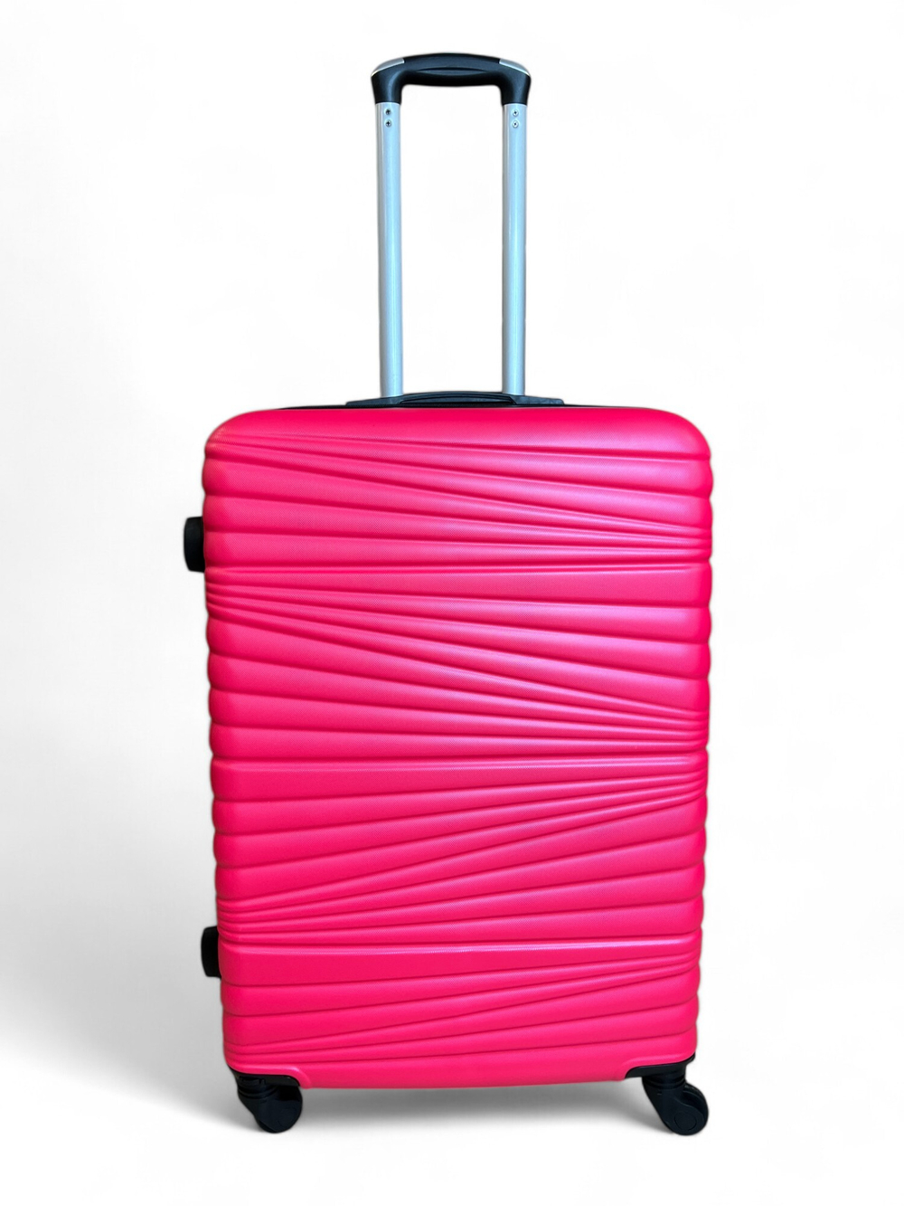 Большой чемодан Bon-Voyage Model Eight, Ярко-розовый, L-