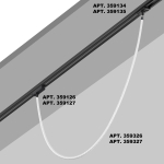 Светильник светодиодный Novotech RAMO 359327 KONST NT24 000, 14W 4000K 1м