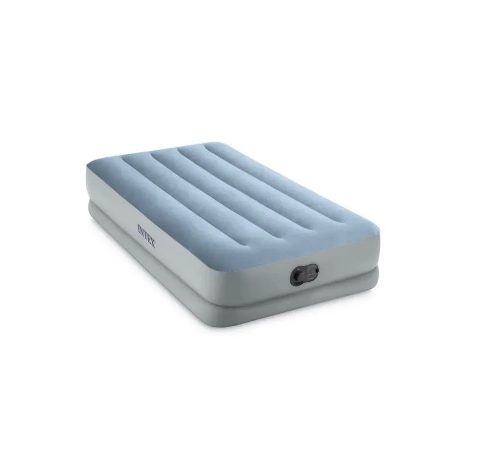 Матрас надувной с насосом USB 99х191х36см Intex 64157