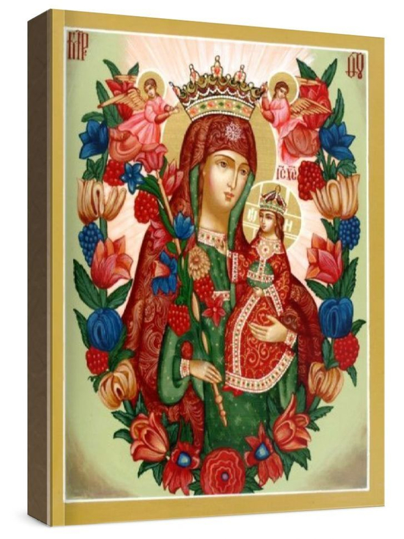 Неувядаемый Цвет (рукописная икона)