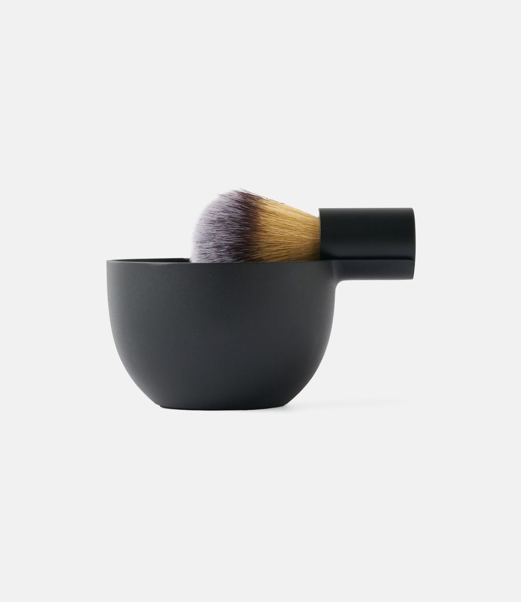 Morrama Brush & Bowl Black — набор для бритья