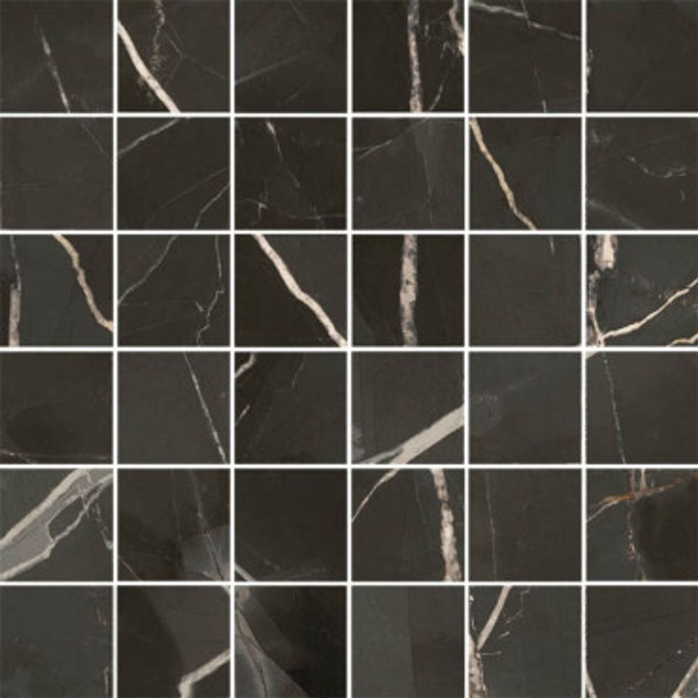 Мозаика STELLARIS ABSOLUT BLACK MOSAICO (610110001141)
