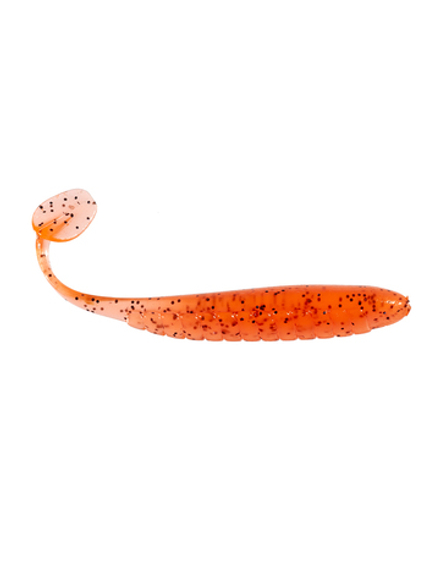 Приманка ZUB-BLEAK 100мм(4")-4шт, (цвет 250) морковный с блестками