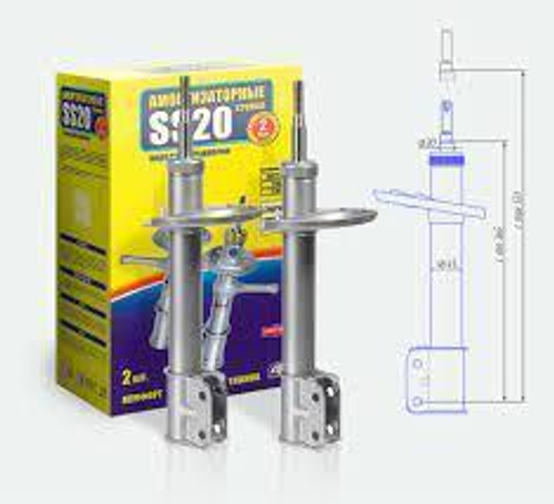 Стойка передняя ВАЗ Lada Xray комфорт SS20 комплект 2шт