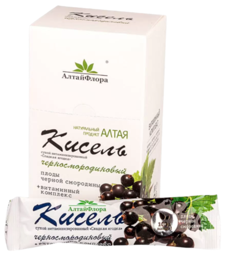 Кисель «Сладкая ягодка» черная смородина (4,05 б)