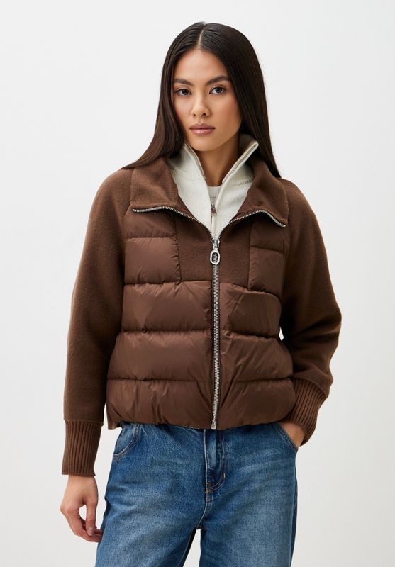 Пуховик на молнии